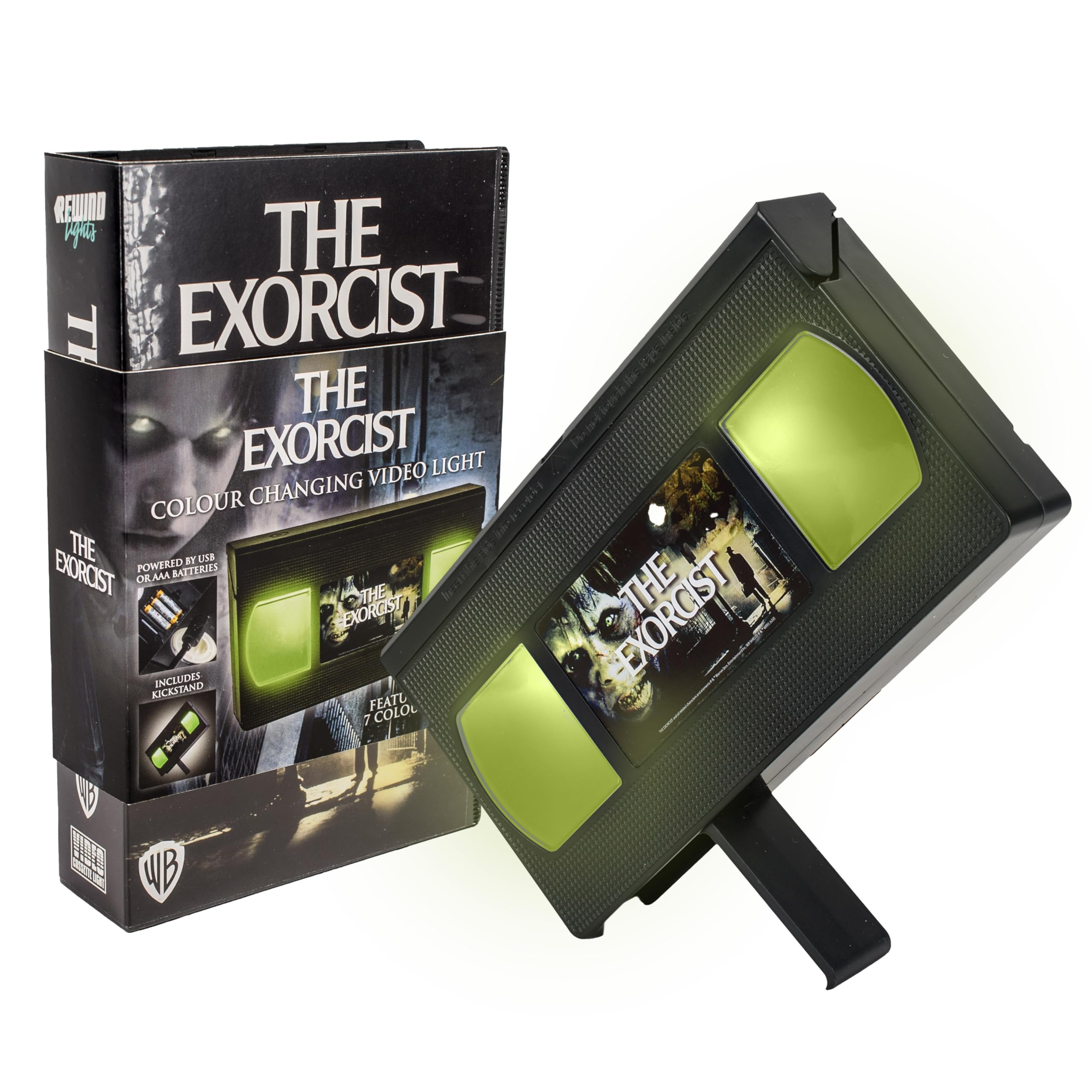 AAA Merchandise The Exorcist Rewind Light – Officially Licensed LED Projector Lamp, Horror Movie Collectible, Unique Great Gift for Fans
