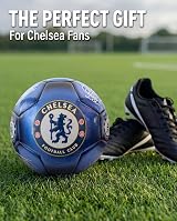 Hy-Pro Chelsea F.C. Signature Football Size 5 Metallic Officially Licensed view 5