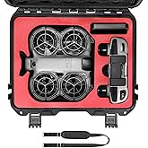 FPVtosky NEO 2 Case, Waterproof Hard Case for DJI NEO 2 Fly More Combo Accessories, fits DJI RC-N3 Remote Controller [CASE ON