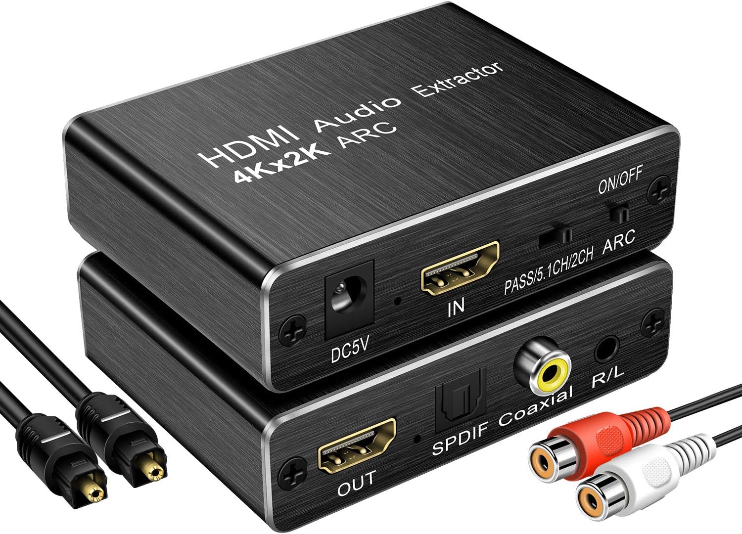 HDMI 1.4 Extractor de audio HDMI a HDMI+convertidor de audio con SDPIF