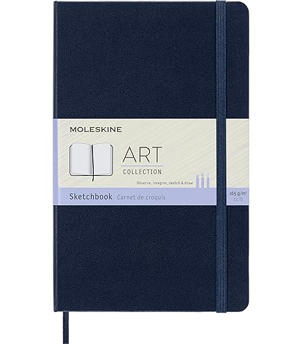sketchbook Amazon.com: Leuchtturm1917 - Medium A5 Hardcover Sketchbook (Black