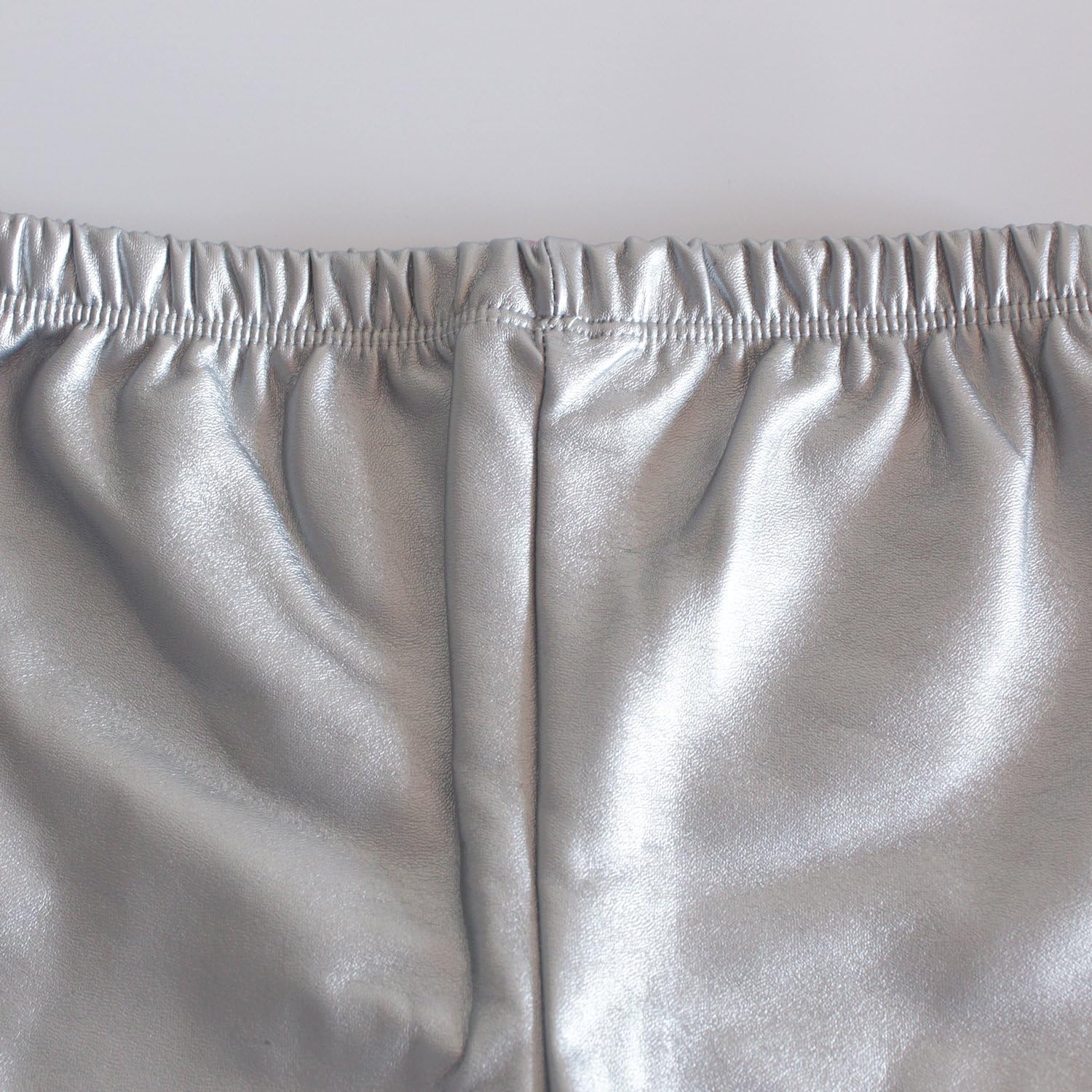 baby girl faux leather leggings