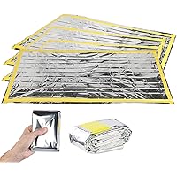 Ibasenice 4x Notfall-Decken - Leichte Rettungsdecken Für Camping, Wandern Und Outdoor-Abenteuer