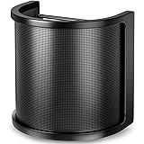 Pop Filter,PEMOTech [Upgraded Three Layers] Metal Mesh & Foam & Etamine Layer Microphone Pop Filter,Microphone Windscreen Cov