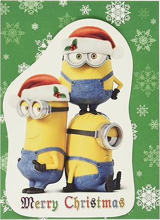 Amazon 学研ステイフル ミニオンズ クリスマスカード ミニオン X グリーティングカード 文房具 オフィス用品