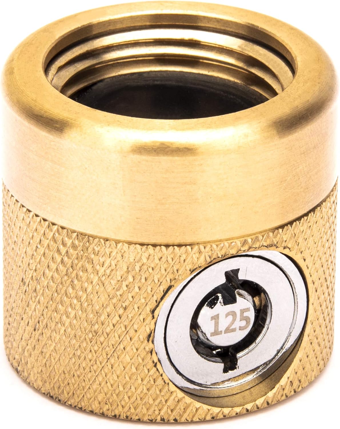  Flow Security Systems | The FaucetLock | Heavy Duty Brass Construction | Prevents Water Theft & Secures Outdoor Bibbs | Promotes Water Conservation | Keyed The Same | FSS 50 | 2 Pack: Home Improvement