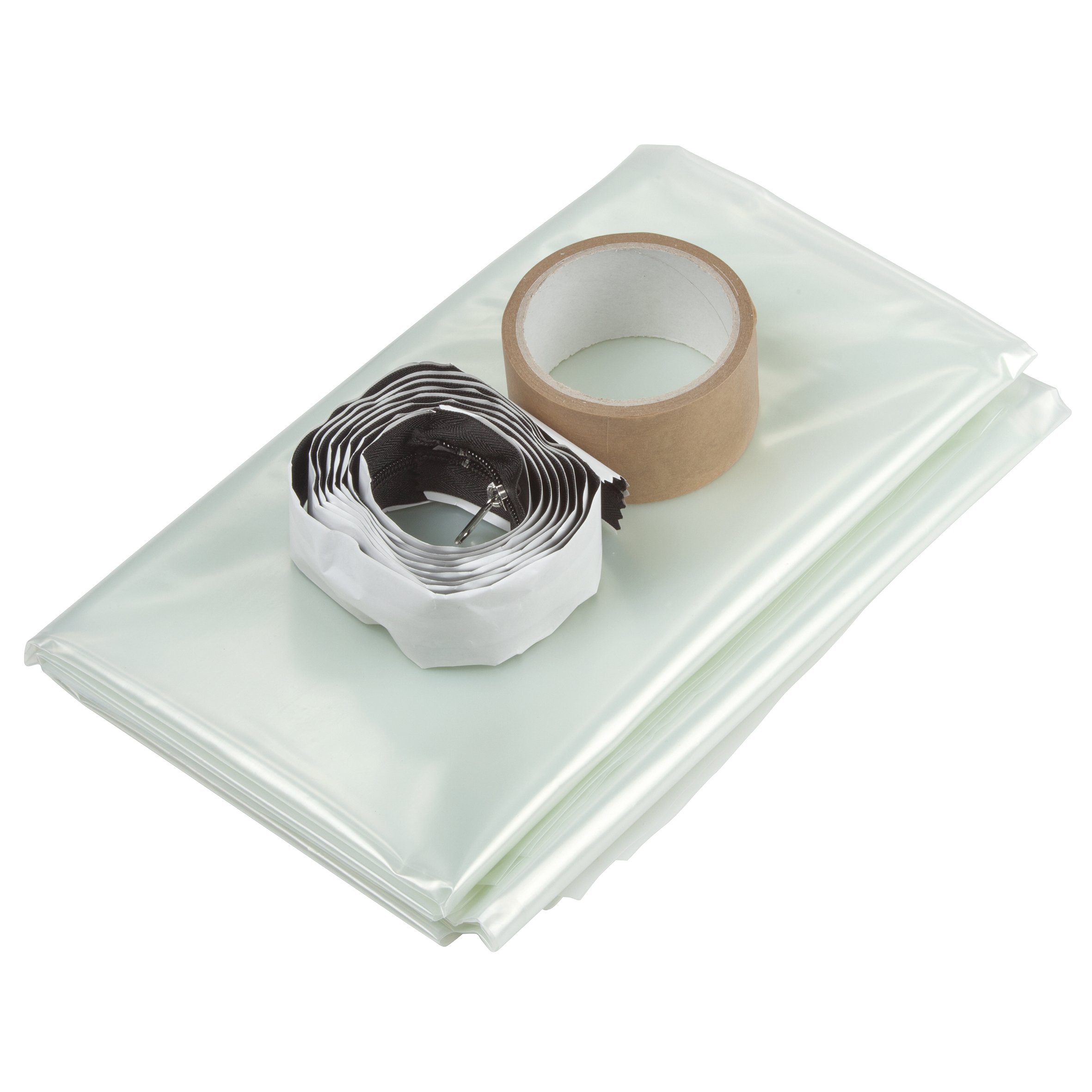 wolfcraft Tape & Zip Door Set, 4006000, Dust Protection Device 2,2 x 2,5 m