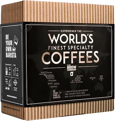Grower’s Cup Original Gourmet Coffee Gift Set – 7 Single Estate Coffees
