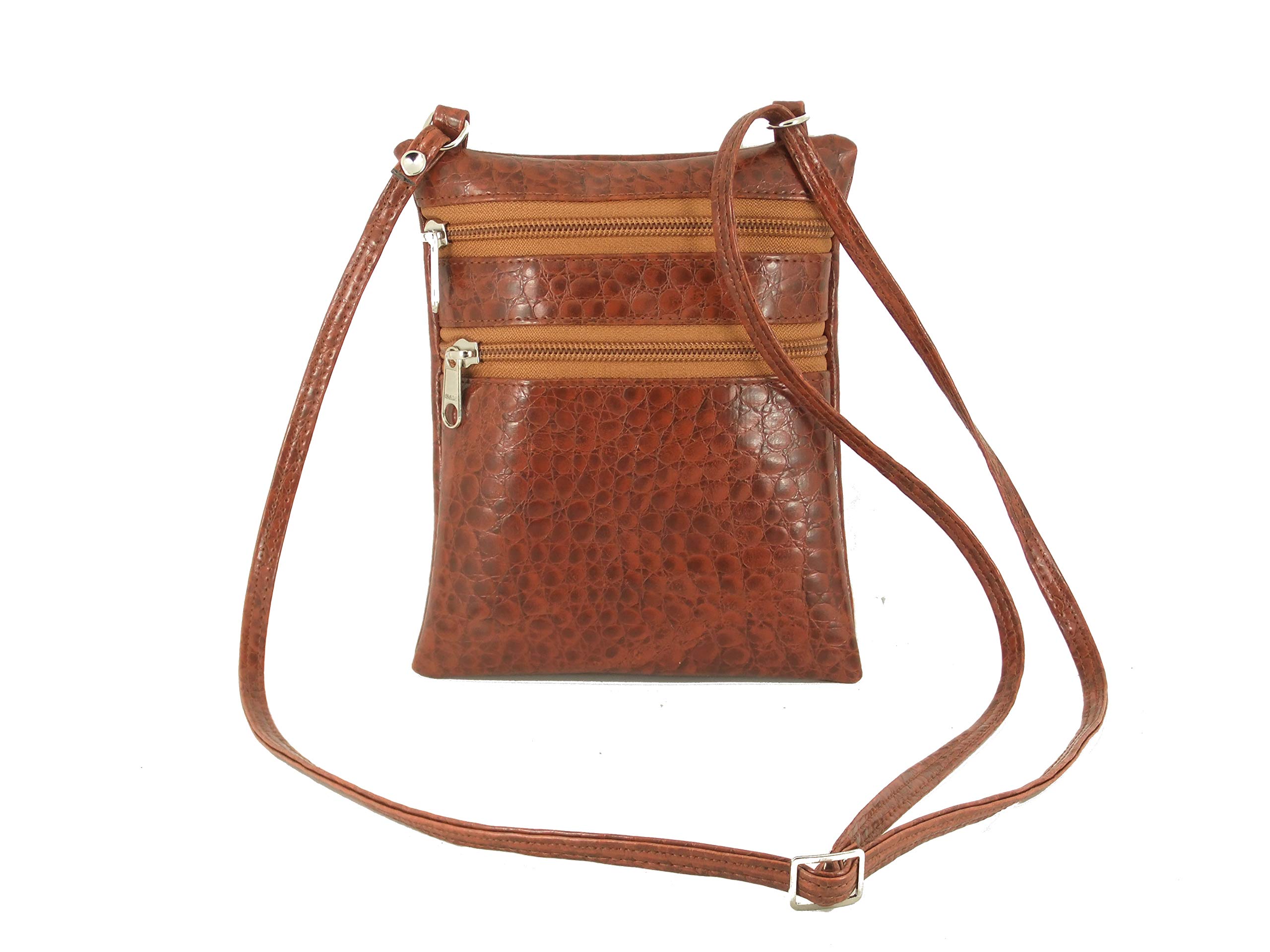 LONI Shoulder Cross-Body Bag Animal Print Snakeskin Small Flat