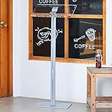 CRYSFLOA Acrylic Podium Stand Speaking Podium