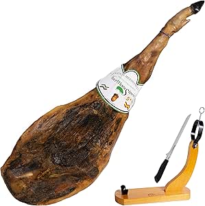 Pata de Jamon Iberico de Bellota Ibermonesterio 7,5 - 8 Kg + ...