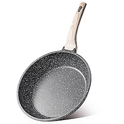 CAROTE Non Stick Frying Pans,Nonstick Granite Fry