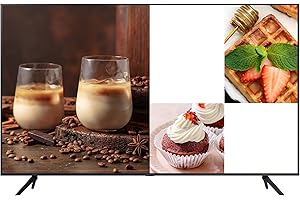 SAMSUNG 43-Inch Class Crystal UHD 4K BEC-H Series HDR Pro TV w/ 3D Surround Sound, PurColor, Contrast Enhancer, Use for Digital Signage Displays, Commercial TV, Alexa Built-In (LH43BECHLG, 2023 Model)