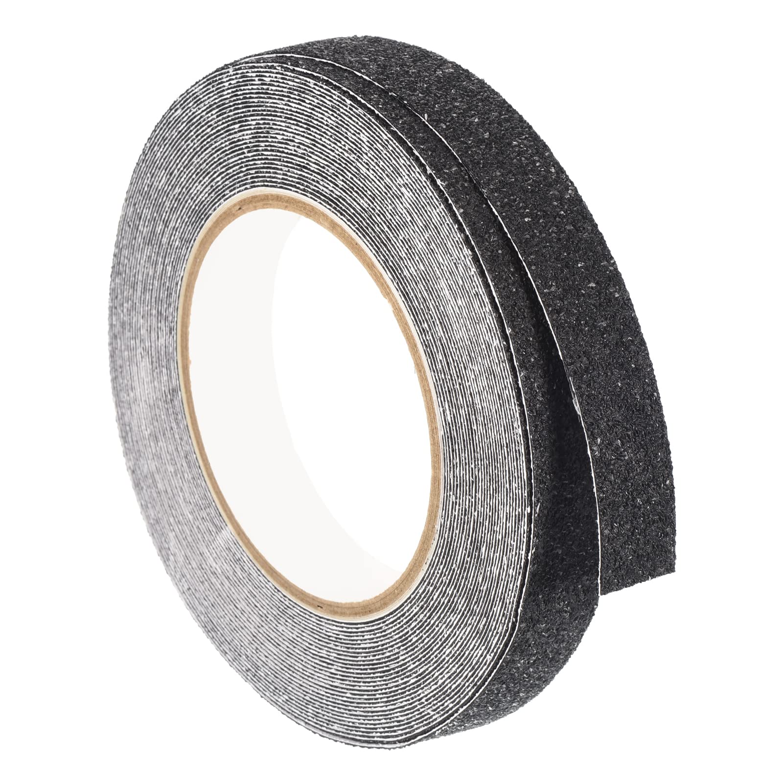 PATIKIL 0.8 Inch x 32.8 Feet Anti Slip Grip Tape, Non-Slip Traction Tape Waterproof Frosted for Stairs Outdoor Indoor, Black