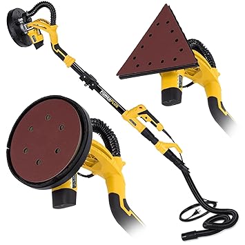 PowerPlus 2-in-1 Kombi-teleskop Trockenbauschleifer(710W), POWX0477