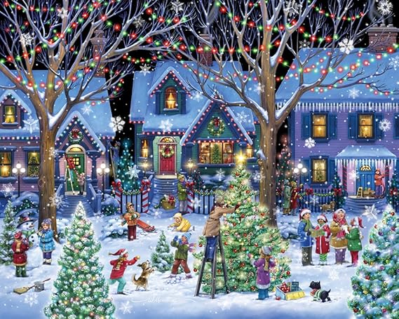 Vermont Christmas Weihnachtsbeifall Jigsaw Puzzle 1000 Teile