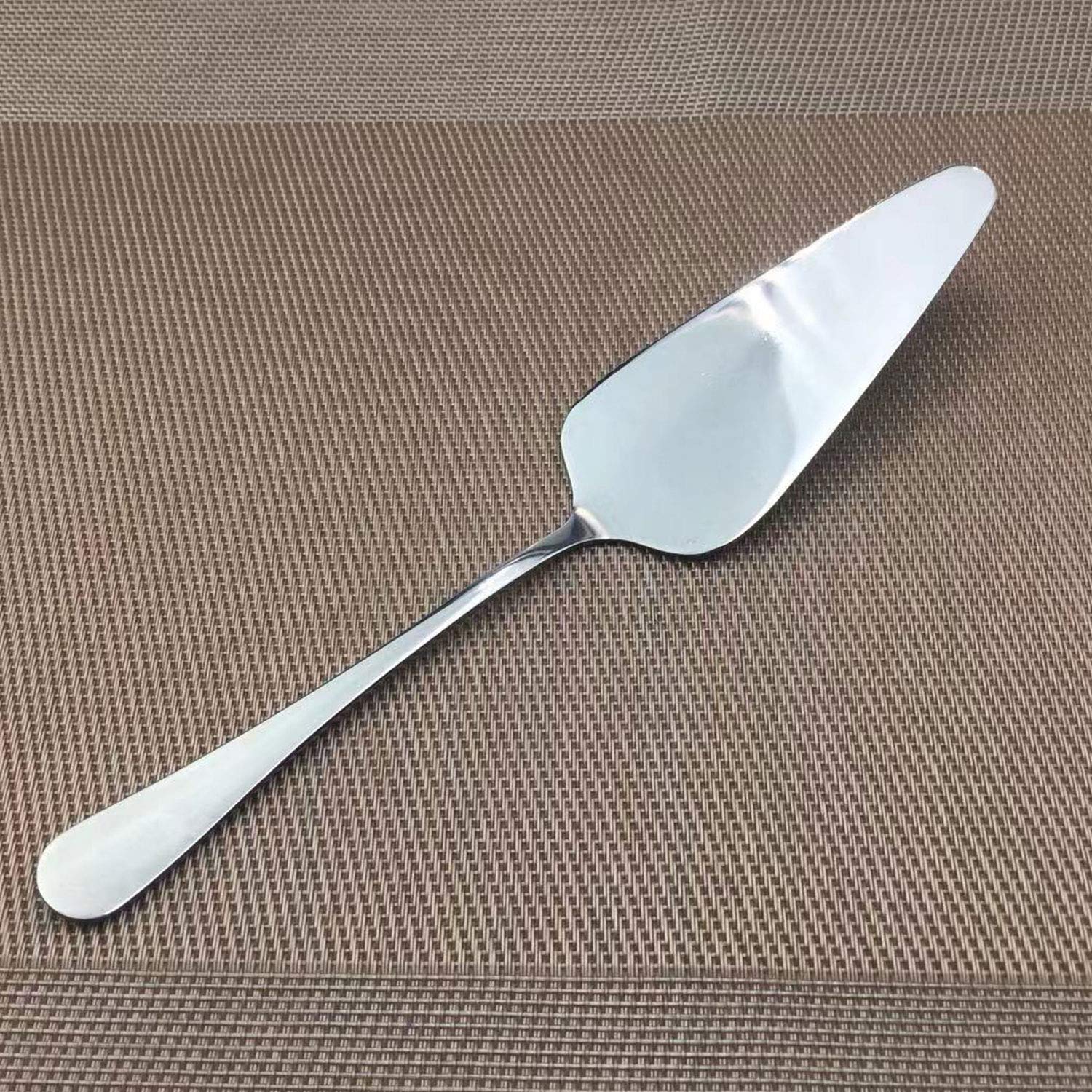 TaNaT Serving Set 5-Piece Stainless Steel Cutlery Flatware Mini Dessert Server for Home Kitchen,Restaurant and Cafes(Set of 5),Classic Style,Never Rust,with Round Edge