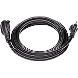 Amazon Basics 10-Foot Extension Cord - 13 Amps, 125V, Black