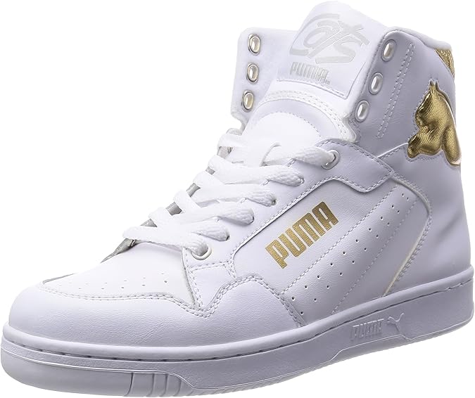 Amazon プーマ スニーカー Pumacat Nm Nrp 01 ホワイト チーム ゴールド 22 5 スニーカー