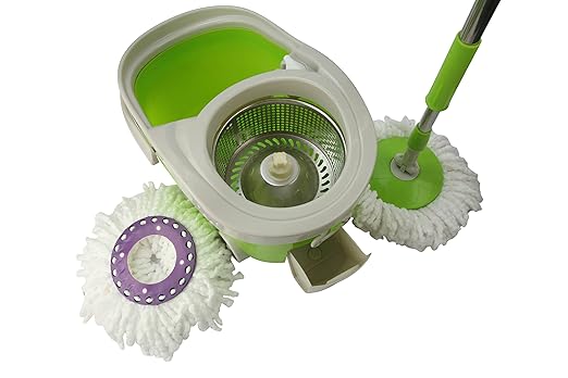Spin Mop Bucket Steel 15l Free Multy 5 In 1 Combo Set Amazon