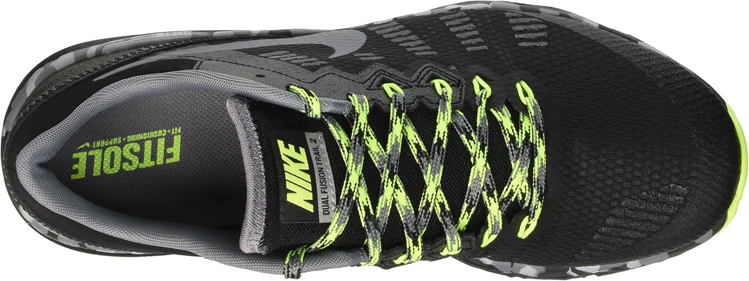 nike men's dual fusion trail 2 running shoe