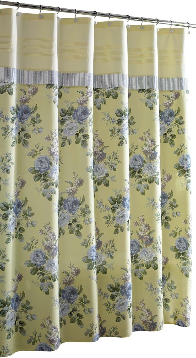 Laura Ashley Shower Curtain, Caroline Amazon.co.uk Kitchen & Home