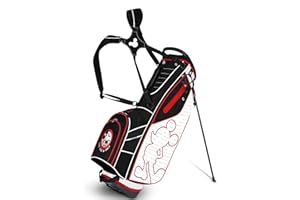 Team Effort Disney Mickey Mouse Golf Caddie Carry Bag, Multicolor