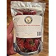 Leaning Tree Micro-Farm Naturally Dried Scotch Bonnet Peppers - Red - 1 Oz. Resealable Mylar Bag