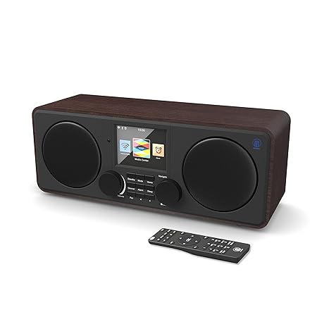 MAJORITY Pembroke Internetradios Wi-Fi WLAN Verbindung, DAB/DAB+/FM Digital-Radio, Bluetooth, Fernbedienung, USB Eingang/Aufl