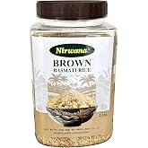 Nirwana Premium Basmati Rice &ndash; Aromatic Long-Grain, Perfect for Pilaf &amp; More &ndash; Ideal for Cooker, Microwave, &amp; Instant Meals (Brown Rice 2lb)