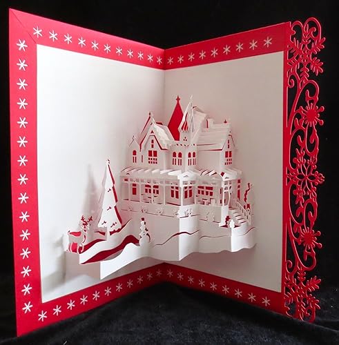 Amazoncom Pop Up Card Pop Up Card 3d Card Greeting Card