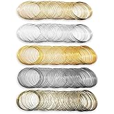 500 Loops Jewelry Wire Memory Beading Wire Steel Memory Wire Cuff Bangle Bracelet for Jewelry Making Supplies Art Creation Bracelet Necklace DIY Crafts Making Jewelry Making Dolls