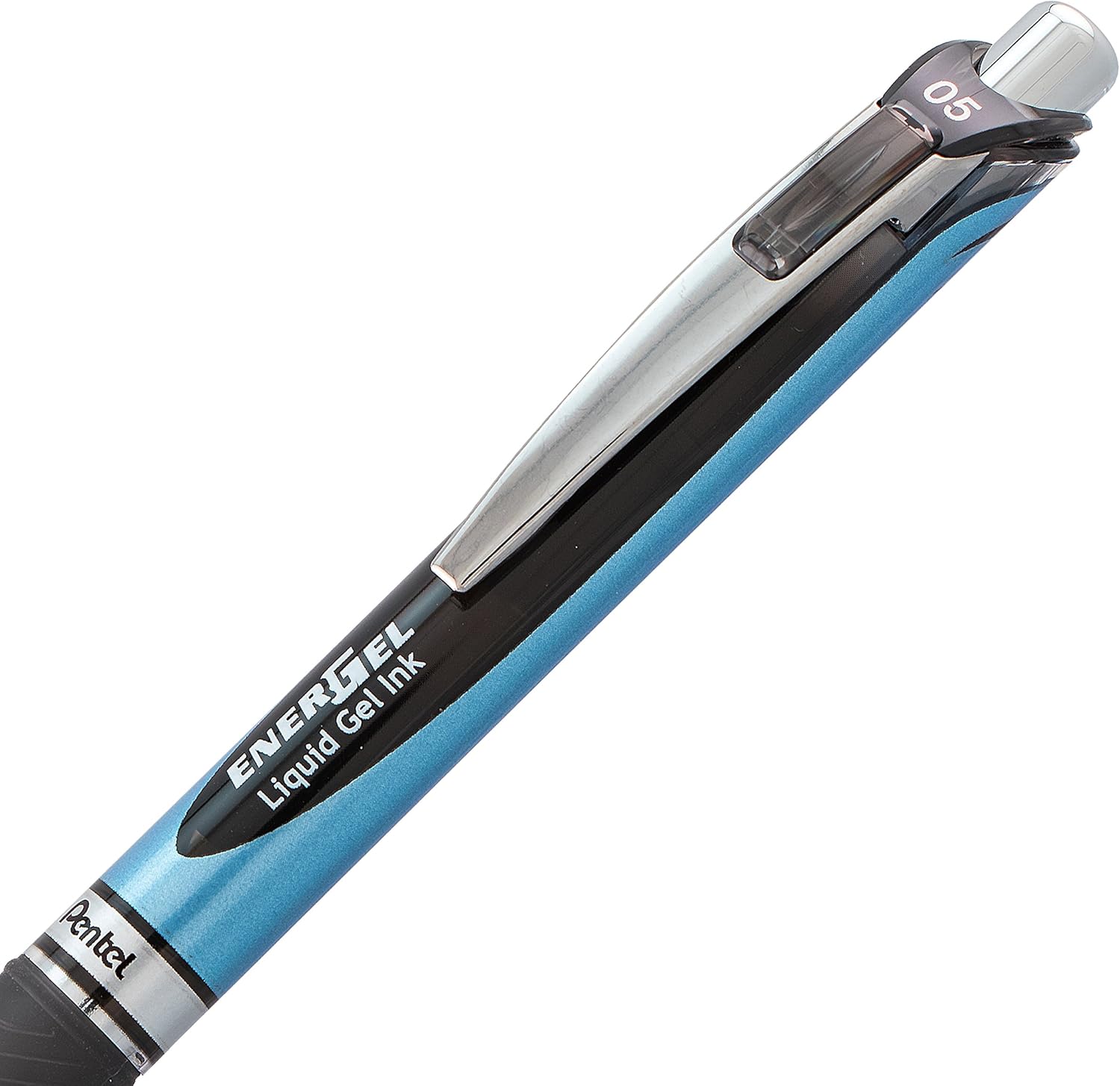 Pentel® EnerGel® Deluxe RTX Retractable Pens, Needle Point, 0.5 mm, Assorted Barrels, Black Ink, Pack Of 3 - Image 4