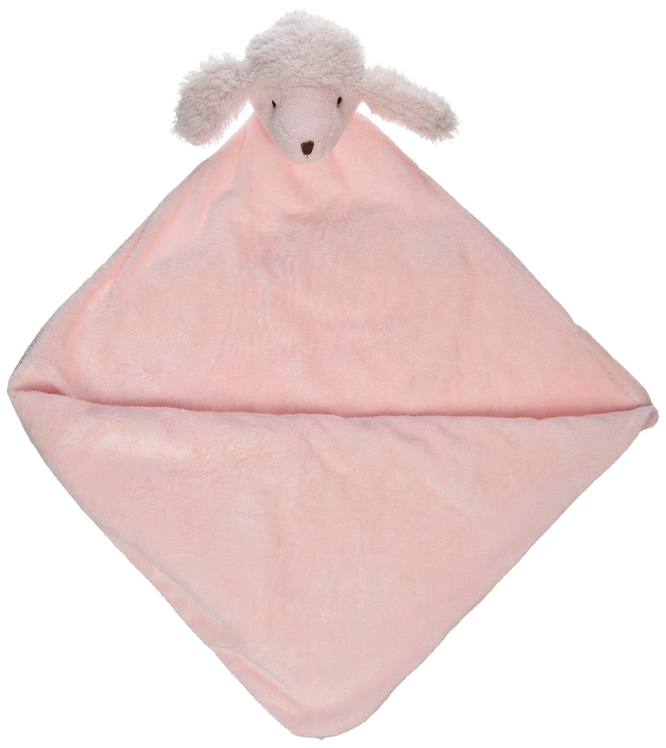 Angel Dear Curved Pillow, Pink Poodle Childrens Plush