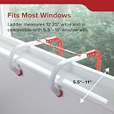 Kidde KS468093 Kl-2S Two-Storey Escape Ladder Red White 13 ft view 4