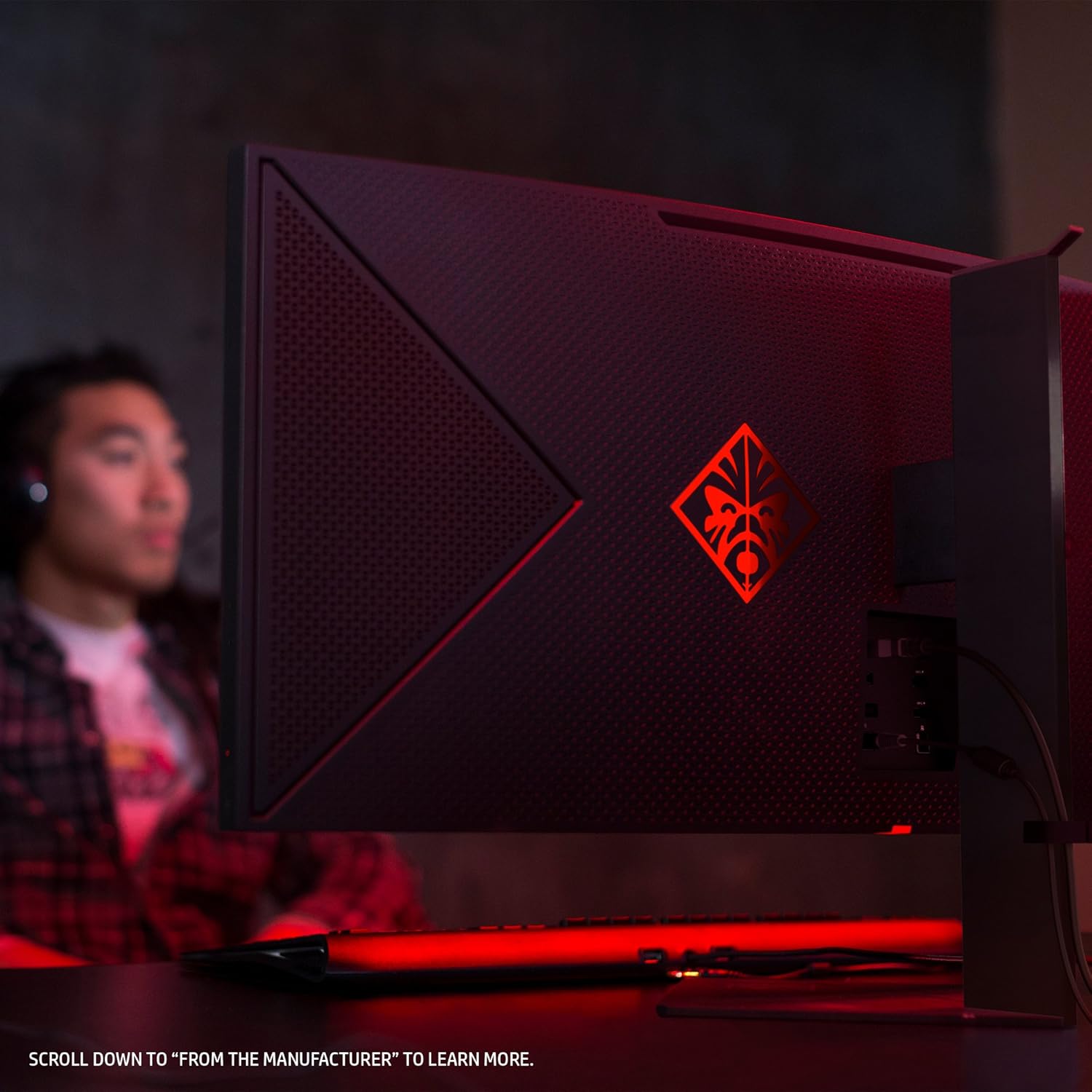 אלקטרוניקה OMEN X by HP 35inch Ultra WQHD Curved Gaming Monitor with