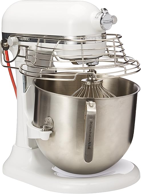 Kitchenaid Ksmc895wh 8 Quart Commercial Countertop Mixer With Bowl