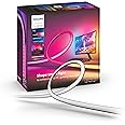 Philips Hue 24-27" PC Triple-Monitor Smart LED Light Strip- White and Color Ambiance - Requires Hue Bridge- 1 Pack - Control with Hue App- Works with Alexa, Google Assistant and Apple HomeKit