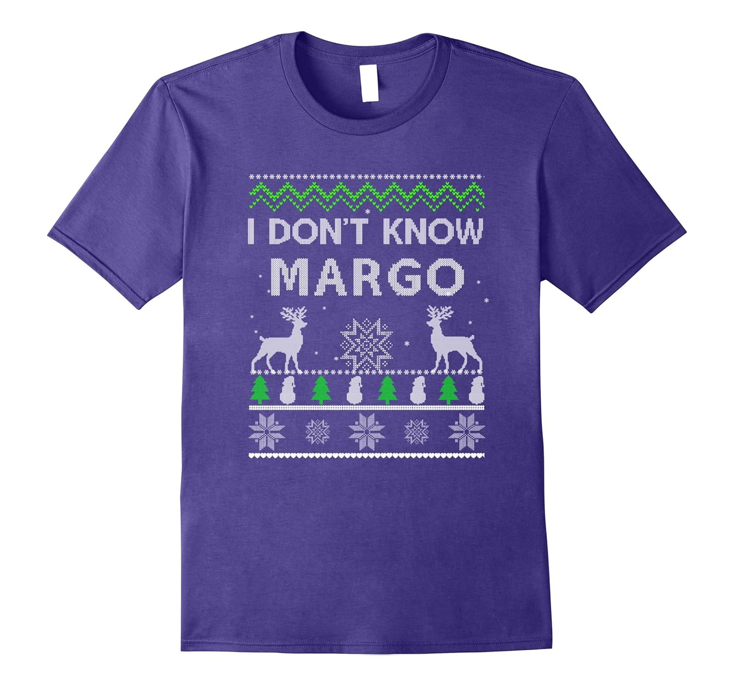 I Don't Know Margo Ugly Sweater Matching Christmas Shirt-ANZ