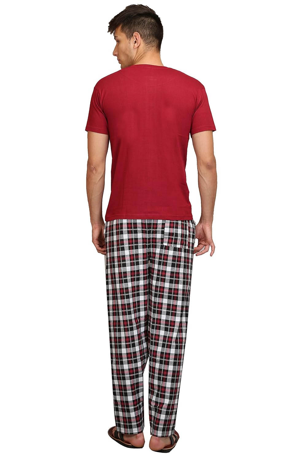 max exports men's cotton night suit