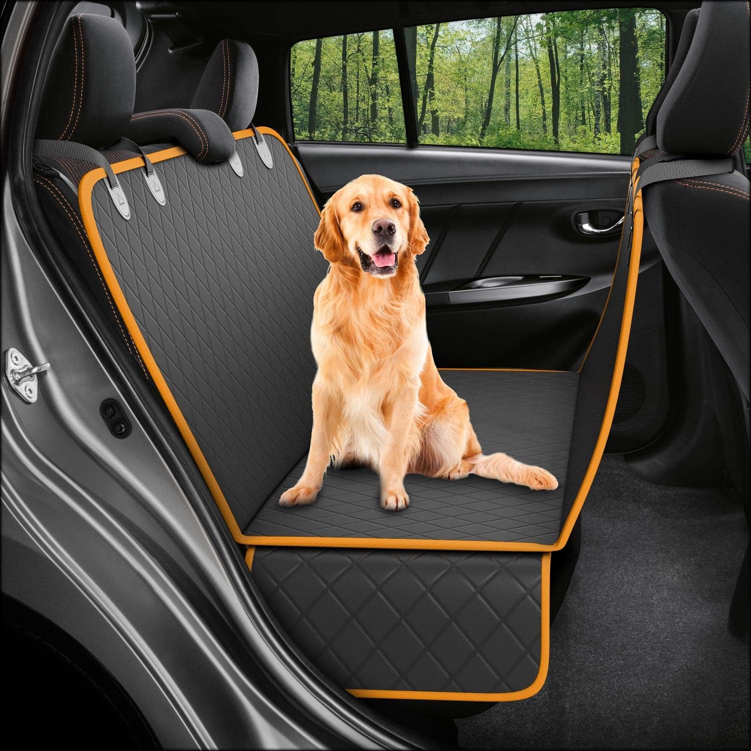 Housse Siège Auto Pour Chien - Extension Lit Arrière | Hamac Voiture Imperméable Et Antidérapant