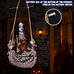 Animatronics Hanging Swinging Doll Floating