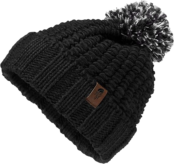 The North Face Womenâ€™s Cosy Bobble Hat, Black, One Size Amazon.co.uk