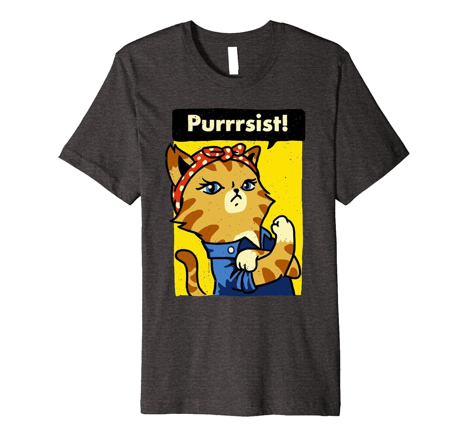 We Can Do It Cat Lover Shirt Women's She Persisted Cat Lady-ANZ