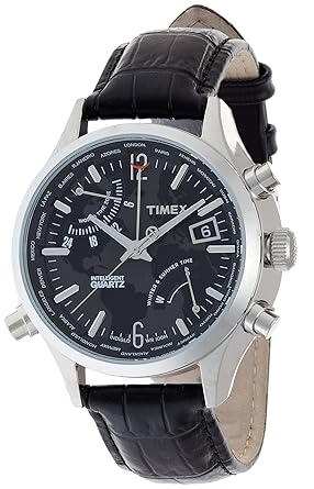 Intelligent Quartz Chronograph Black Dial Mens Watch - T2N943