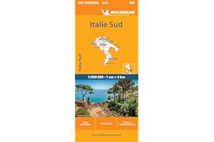 Italie Sud 564 - Carte régionale N.E.