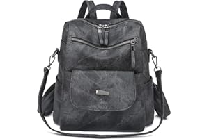 Puwuzixi Women Backpack Waterproof Anti-Theft Lightweight Fashion Travel Multipurpose Convertible Purse Shoulder Bag Handbag