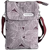 Roomy Cell Phone Purse Wallet Canvas Small Crossbody Purse Bags with Shoulder Strap For Women teen girlsl | Roomy, Canvas, Small, Bags, Shoulder Strap