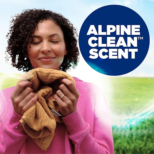 ARM & HAMMER POWDER LAUNDRY DETERGENT, ALPINE CLEAN, 9.56 LB, 155 LOADS