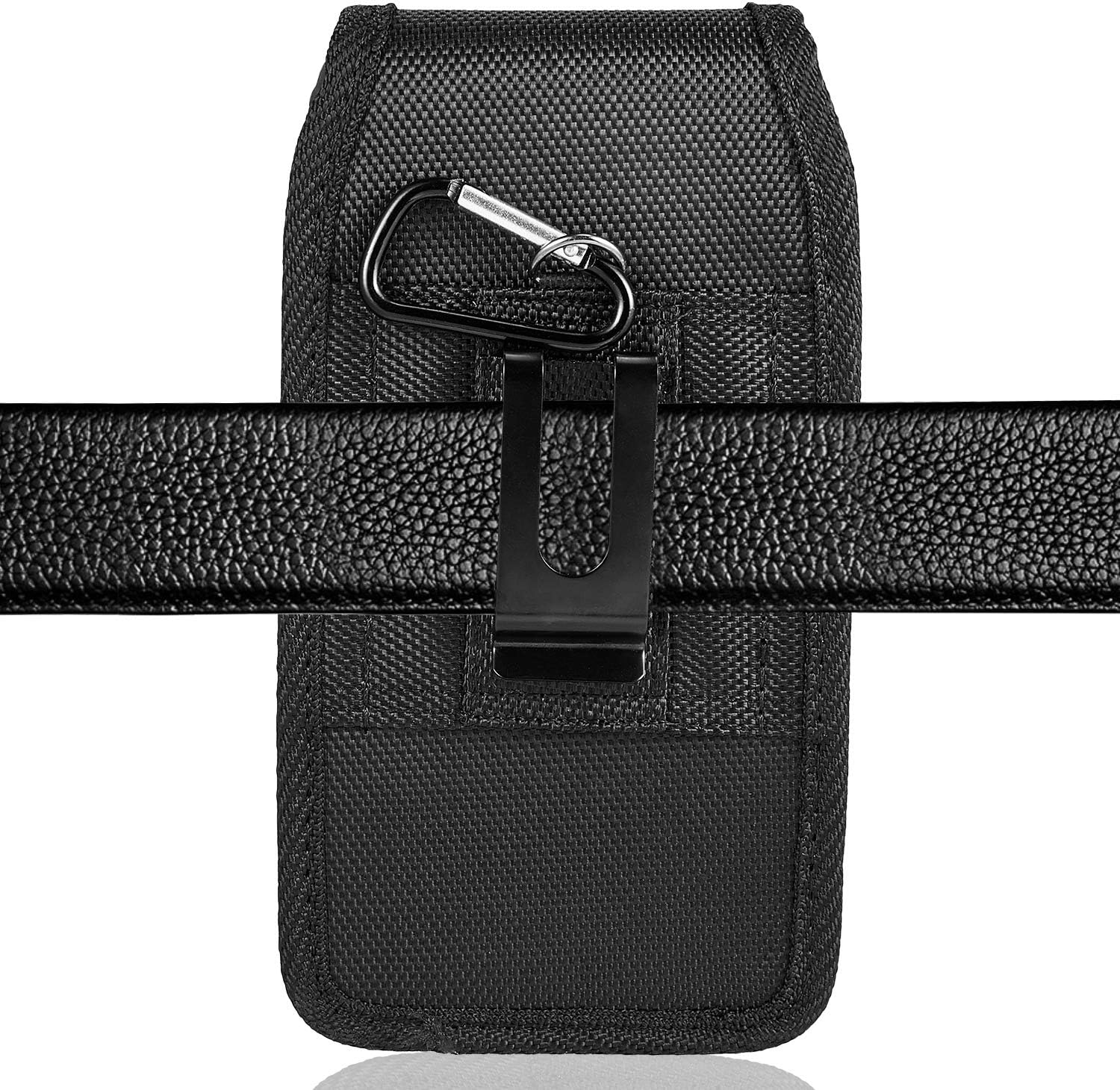 iPhone 8 / iPhone 7 6S Vertical Belt Clip Case Holster Belt Pouch for Galaxy S8 Oxford Canvas Vertical/Horizontal Case with Steel Belt Clip Holster - Image 5